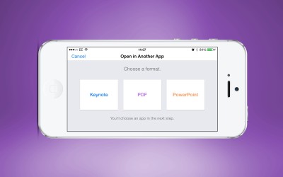 keynote update app store