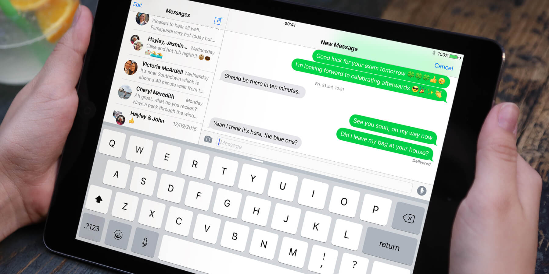 iOS 9: How to send SMS text messages from a non-cellular iPad - TapSmart