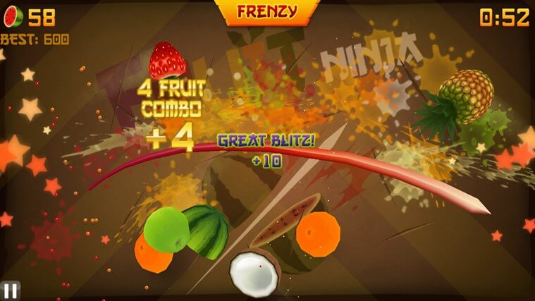 Fruit Ninja e outros jogos do Halfbrick Studio são gratuitos - Aplicativos  Da App Store