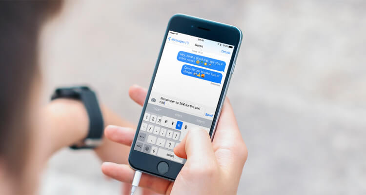 Guide: Hold keys to access special characters on the iPhone | iOS 9 ...