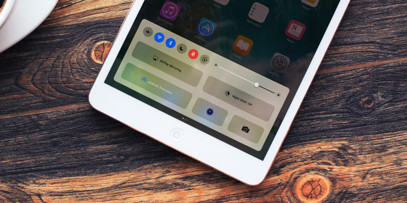 New features in iOS 10: Control Center | iOS 10 iPad Guide - TapSmart