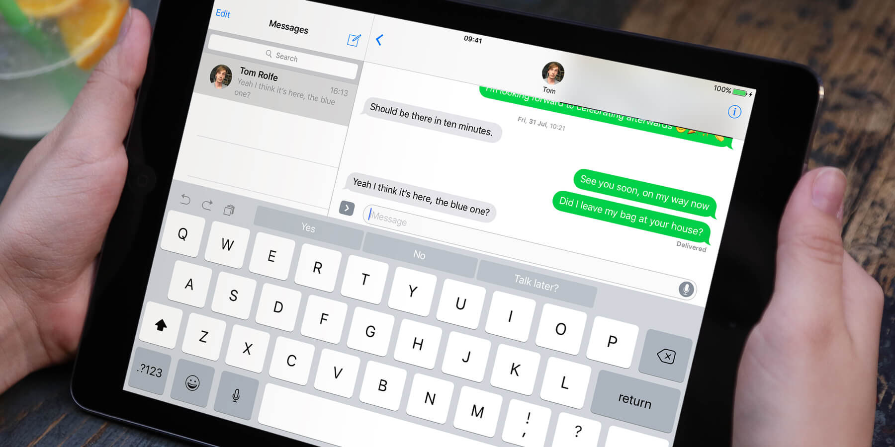 SMS Messaging Send Regular Texts From Your IPad IOS 11 Guide iPad 