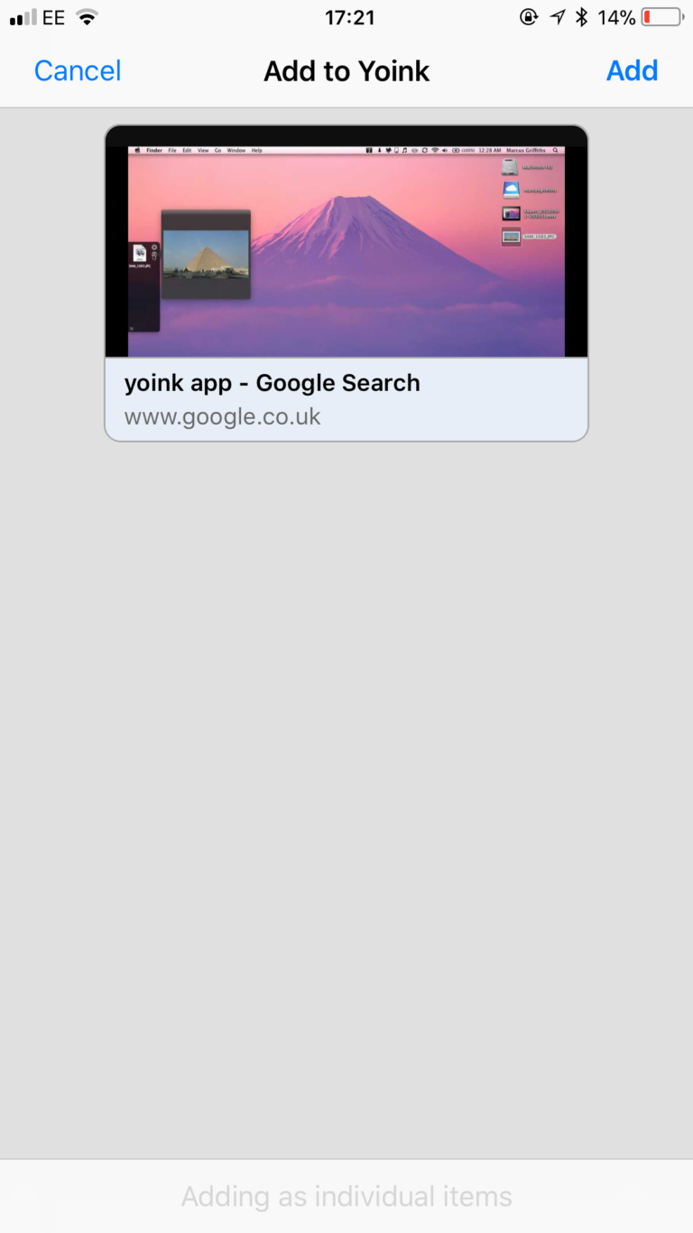 Yoink for ios instal free