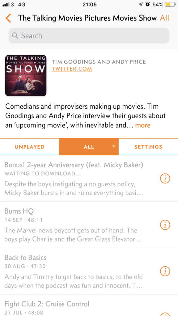Overcast – still one of the best podcast players - TapSmart