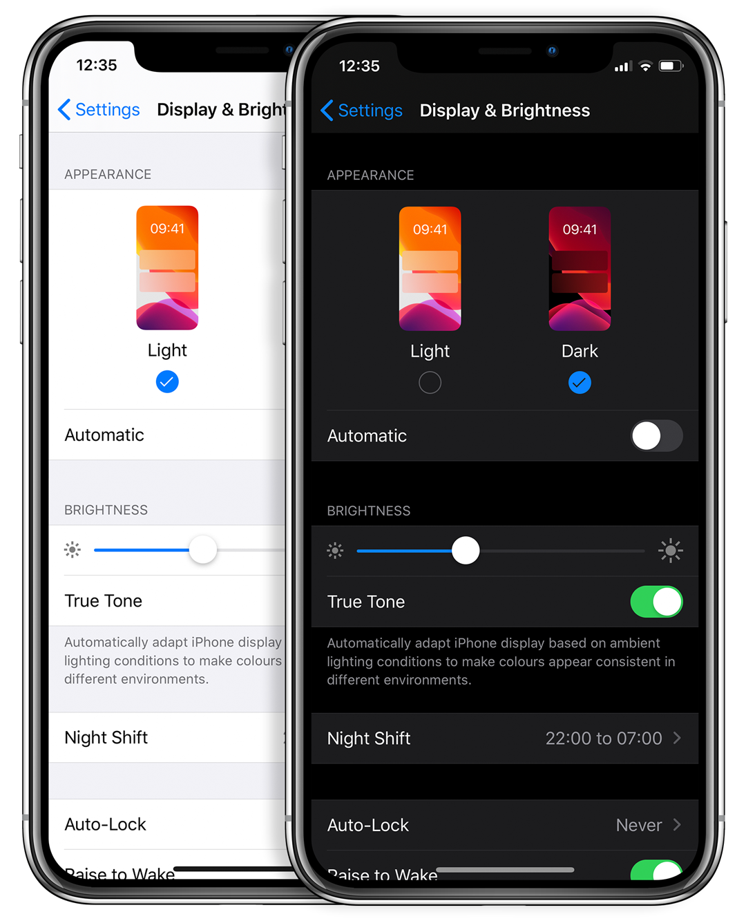 Dark Mode Darken The Color Scheme At Night IOS 17 Guide TapSmart