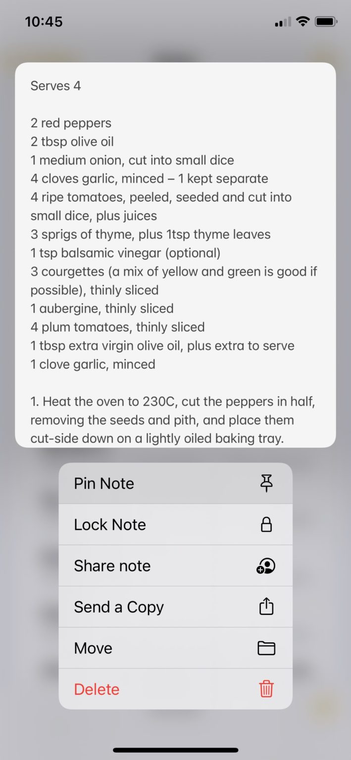 Changes to Notes – smart new capabilities in iOS 14 - TapSmart