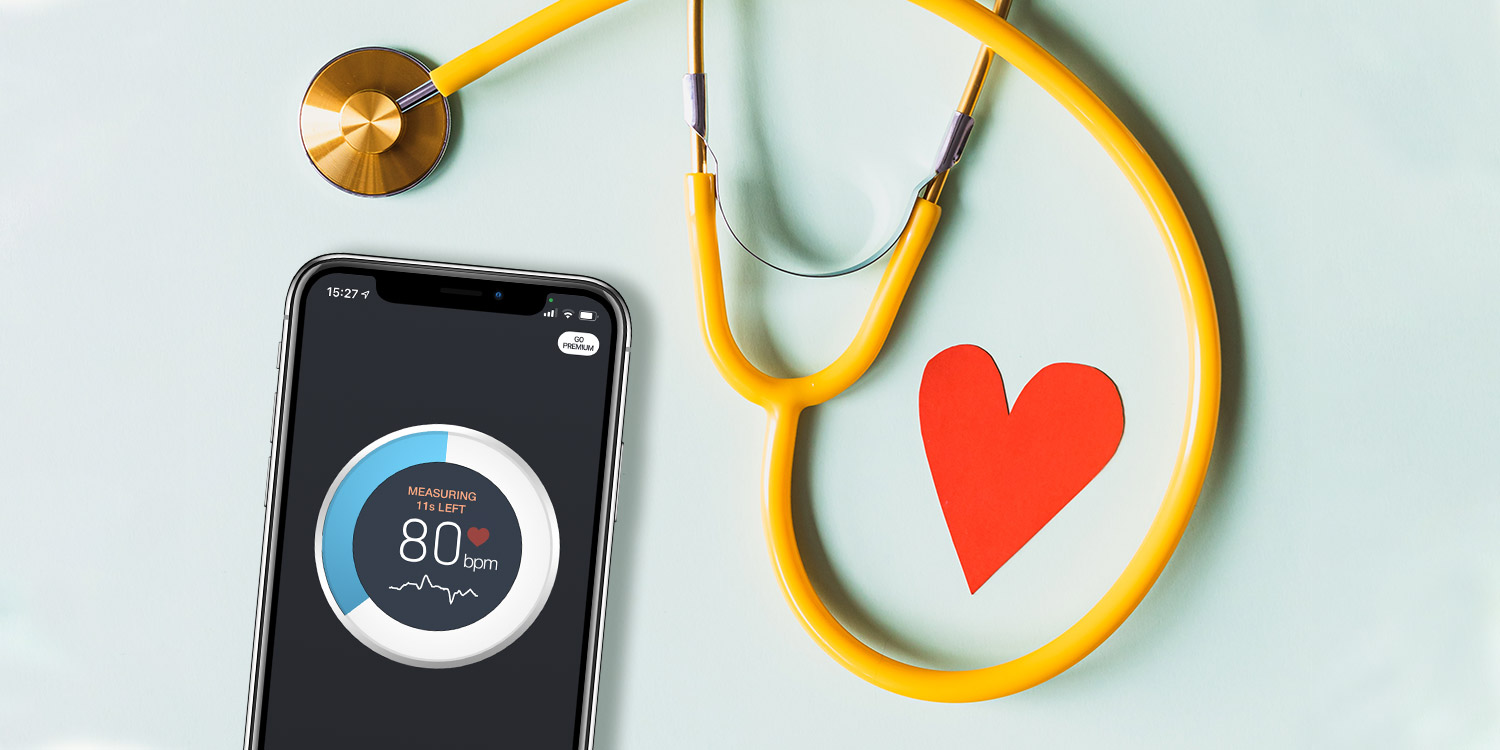 measure heart rate iphone