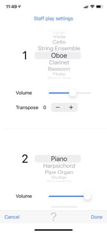 PlayScore Music Scanning App 